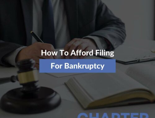 How To Afford Filing For Bankruptcy