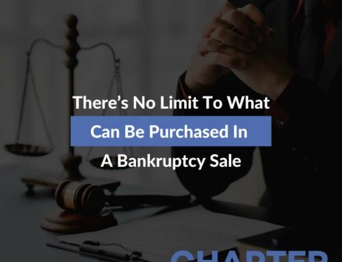 There’s No Limit To What Can Be Purchased In A Bankruptcy Sale