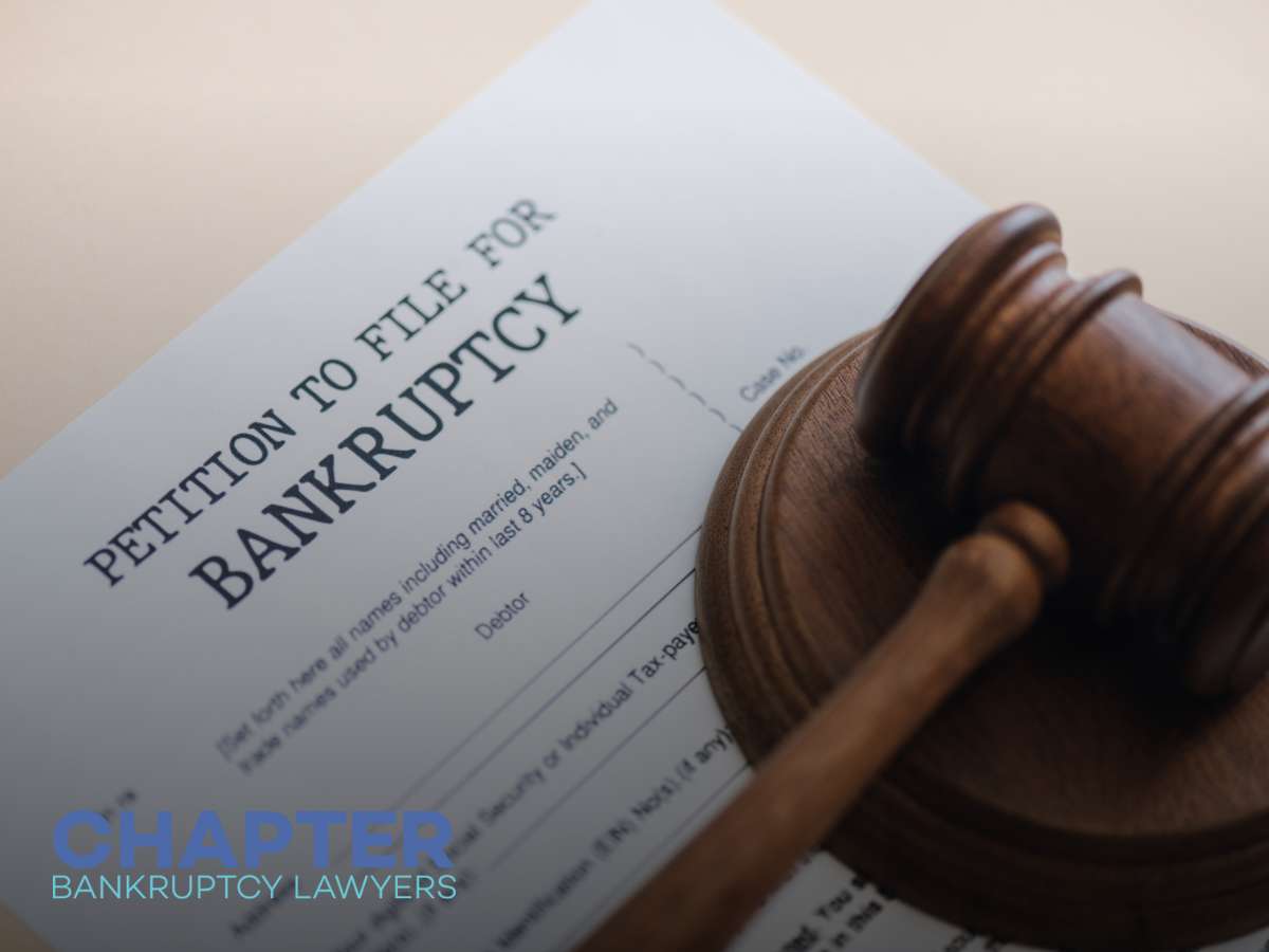 Arizona Bankruptcy Filing document with a gavel
